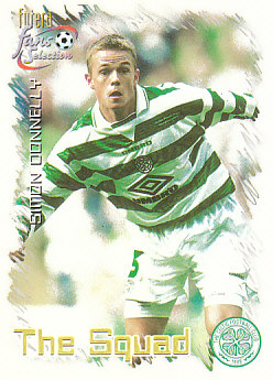 Simon Donnelly Celtic Glasgow 1999 Futera Fans' Selection #15